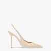 Slingbacks In Almond Patent Leather -Paris Texas Brand Shop PX913XVN0114263ALMOND 1 scaled