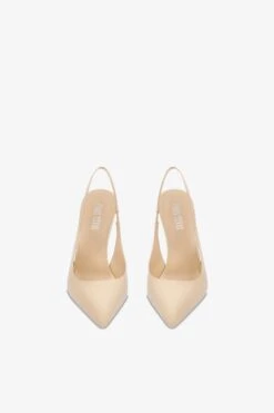 Slingbacks In Almond Patent Leather 10 Slingbacks In Almond Patent Leather -Paris Texas Brand Shop PX913XVN0114263ALMOND 3
