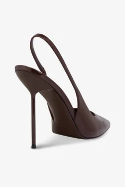 Paris Texas Slingbacks In Chocolate Patent Leather -Paris Texas Brand Shop PX913XVN0136079DARKCHOCOLATE 5 scaled