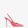 Paris Texas Slingbacks In Coral Patent Leather -Paris Texas Brand Shop PX913XVN0147982CORAL 1