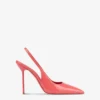 Paris Texas Slingbacks In Coral Patent Leather -Paris Texas Brand Shop PX913XVN0147982CORAL 1 scaled