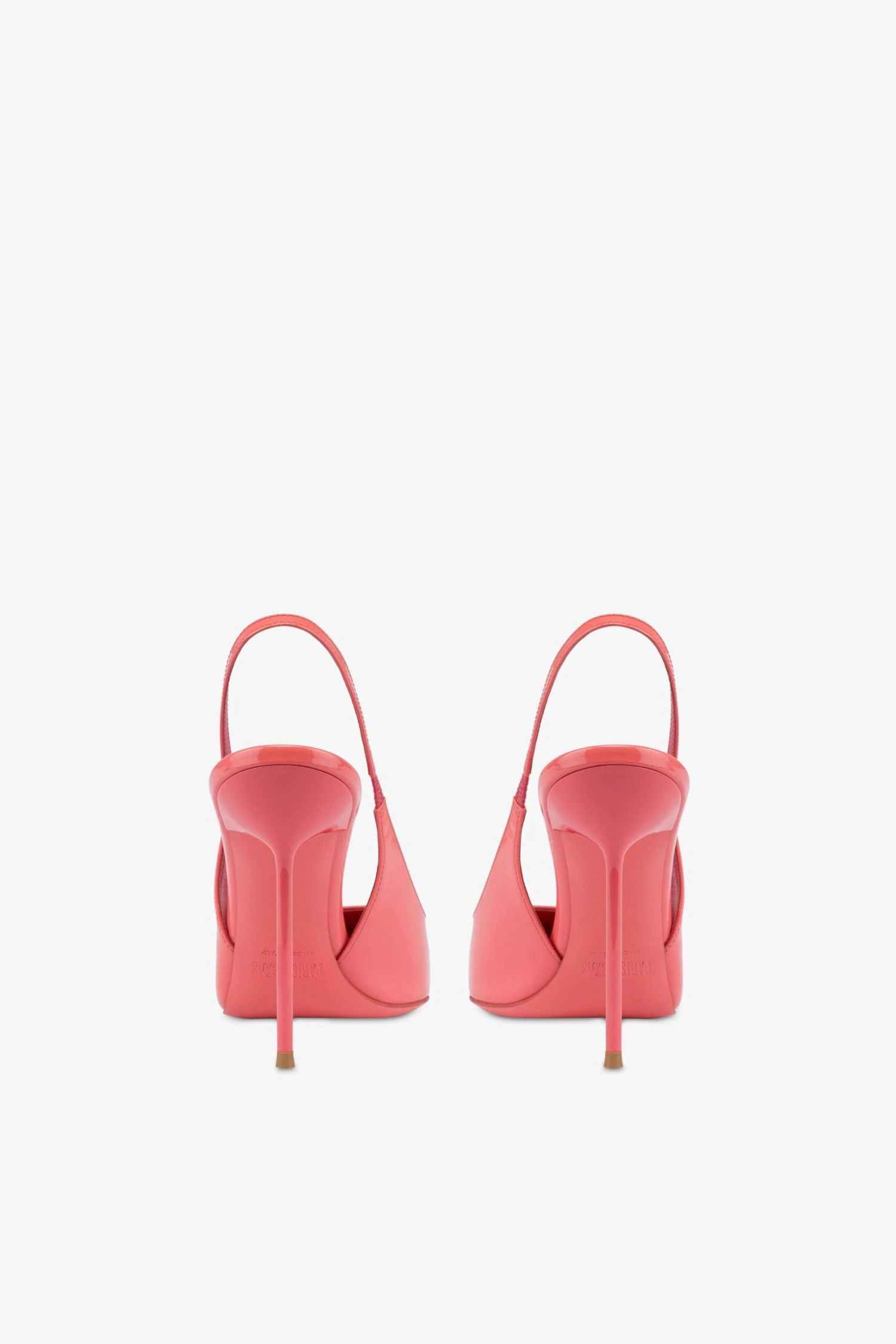 Paris Texas Slingbacks In Coral Patent Leather 6 Paris Texas Slingbacks In Coral Patent Leather - Image 4