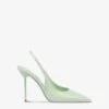 Paris Texas Slingbacks In Mint Patent Leather -Paris Texas Brand Shop PX913XVN0153982MENTA 1