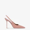 Paris Texas Sharp, Pointed Slingbacks In Patent Texas Pink Leather -Paris Texas Brand Shop PX913XVN016088TEXASROSE 01 scaled