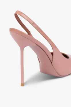 Paris Texas Sharp, Pointed Slingbacks In Patent Texas Pink Leather -Paris Texas Brand Shop PX913XVN016088TEXASROSE 05 scaled