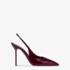 Paris Texas Slingbacks In Rouge Noir Patent Leather -Paris Texas Brand Shop PX913XVN016827ROUGENOIR ROUGENOIR 1