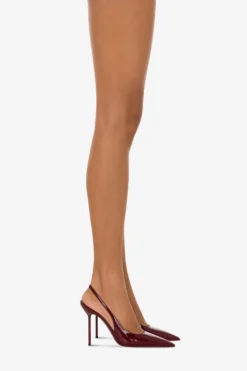 Paris Texas Slingbacks In Rouge Noir Patent Leather -Paris Texas Brand Shop PX913XVN016827ROUGENOIR ROUGENOIR 10 scaled