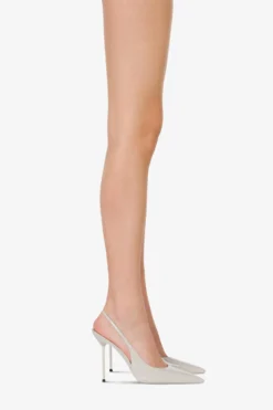 Slingbacks In Grey Patent Leather -Paris Texas Brand Shop PX913XVN0171046LTGREY 10 scaled