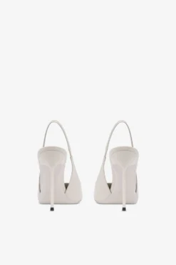 Slingbacks In Grey Patent Leather -Paris Texas Brand Shop PX913XVN0171046LTGREY 4 scaled