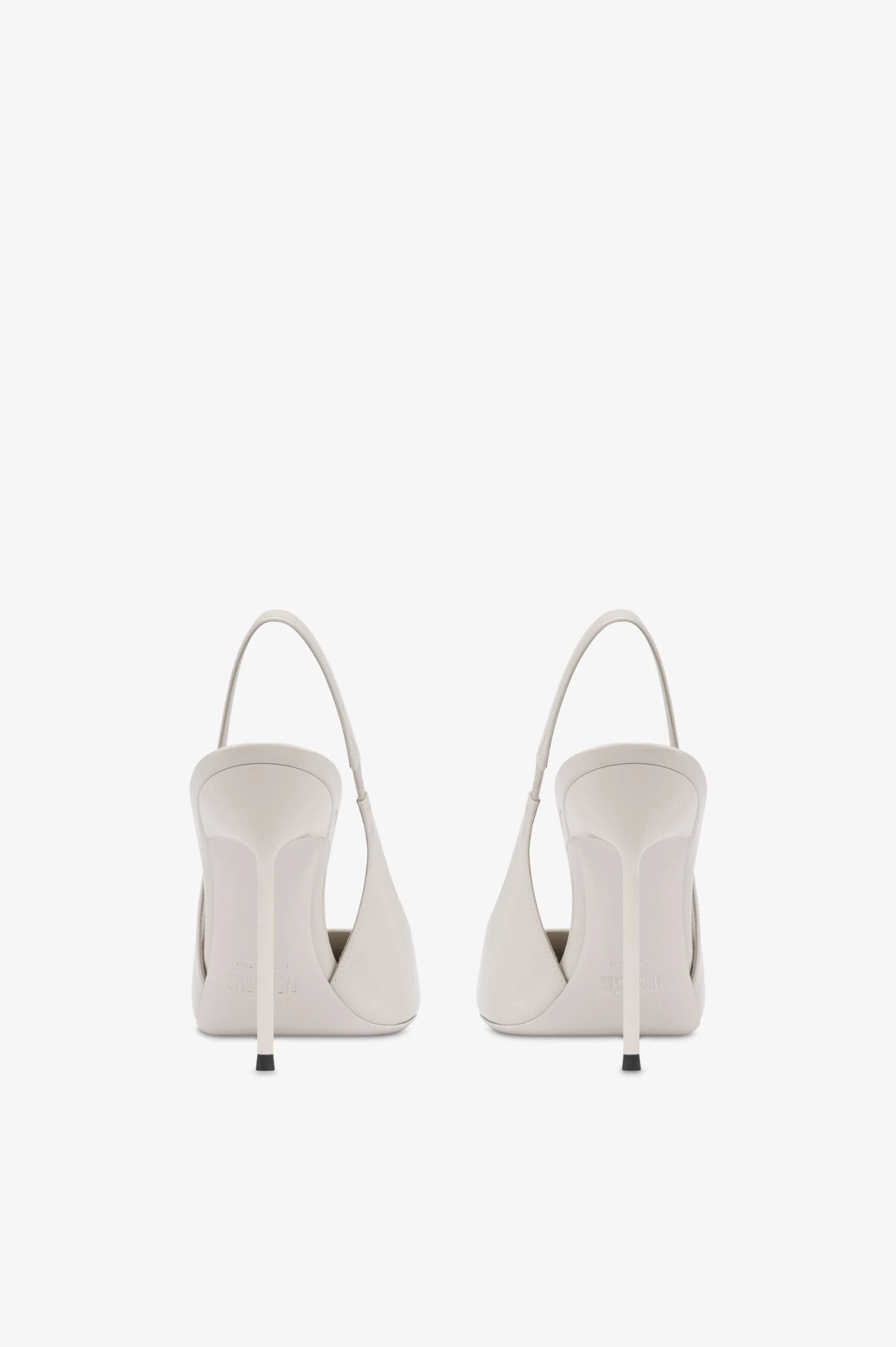 Slingbacks In Grey Patent Leather 6 Slingbacks In Grey Patent Leather - Image 4