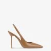 Paris Texas Slingbacks In Caramel Patent Leather 2 Paris Texas Slingbacks In Caramel Patent Leather -Paris Texas Brand Shop PX913XVN01CARAMEL 1