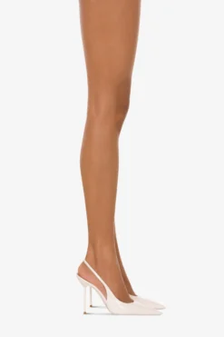 Paris Texas Slingbacks In Ivory Patent Leather -Paris Texas Brand Shop PX913XVN0DIVORY 10 scaled