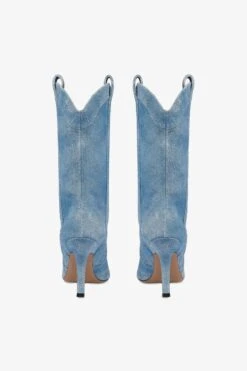 Paris Texas Boots In Denim Suede Leather 11 Paris Texas Boots In Denim Suede Leather -Paris Texas Brand Shop PX937XVPOJNEUTRO 4