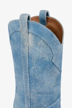 Paris Texas Boots In Denim Suede Leather 12 Paris Texas Boots In Denim Suede Leather -Paris Texas Brand Shop PX937XVPOJNEUTRO 5