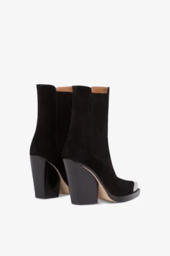 Paris Texas Pointed Ankle Boots In Smooth Off-black Suede Leather -Paris Texas Brand Shop PX959XV003OFFBLACK 03 c4ab9bf6 6755 4cbc bf84 57a925d08f9a scaled