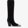 Paris Texas Black Suede Texan Boot -Paris Texas Brand Shop PX965XV003383OFFBLACK 1 scaled