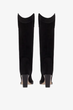 Paris Texas Black Suede Texan Boot 11 Paris Texas Black Suede Texan Boot -Paris Texas Brand Shop PX965XV003383OFFBLACK 4 scaled