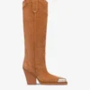 Paris Texas Boots In Terracotta Suede Leather -Paris Texas Brand Shop PX965XV003513COCCIO 1 scaled