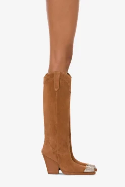 Paris Texas Boots In Terracotta Suede Leather -Paris Texas Brand Shop PX965XV003513COCCIO 10 scaled
