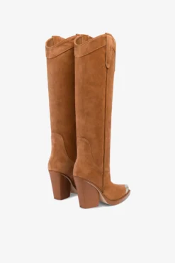 Paris Texas Boots In Terracotta Suede Leather -Paris Texas Brand Shop PX965XV003513COCCIO 3 scaled