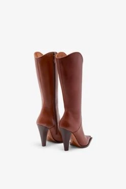 Paris Texas Brown Leather Boot -Paris Texas Brand Shop PXNL01XVTNPMARRONE 03