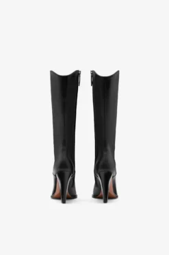 Paris Texas Black Leather Boot -Paris Texas Brand Shop PXNL01XVTNPNERO 04 scaled