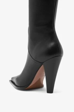 Paris Texas Black Leather Boot -Paris Texas Brand Shop PXNL01XVTNPNERO 05