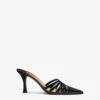 Paris Texas Black Leather Cut-out Mule -Paris Texas Brand Shop PXNL02XSHPTNERO 01